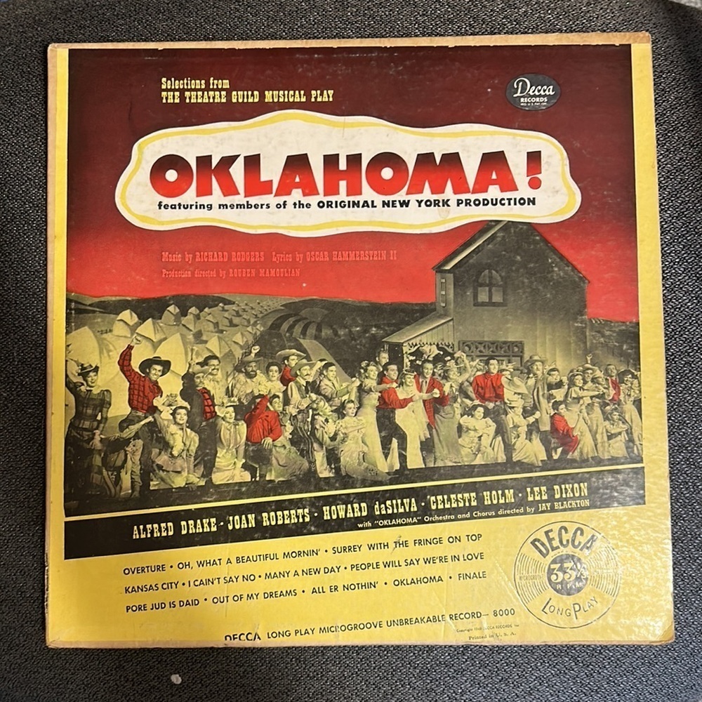 Rodgers and Hammerstein's Oklahoma! Vinyl Record